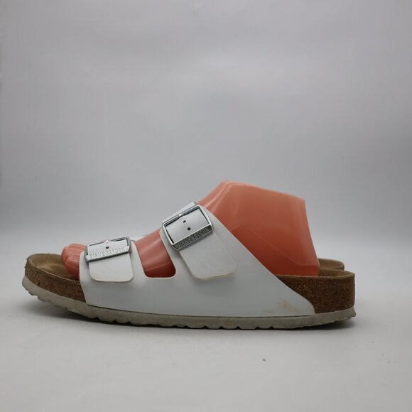 Birkenstock Arizona Birko-Flor EU 42 Men\'s 9 Women\'s 11 Comfort White Sandals main image 4